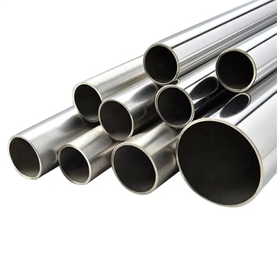 ASTM استاندارد لوله جوش آلیاژ نیکل سطح پولیش شده سفارشی در موارد چوبی قوی