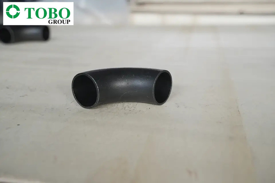 اتصالات لوله فولادی آلیاژی TOBO با اندازه سفارشی A234 WP5 / زانویی جوش داده شده 90 درجه