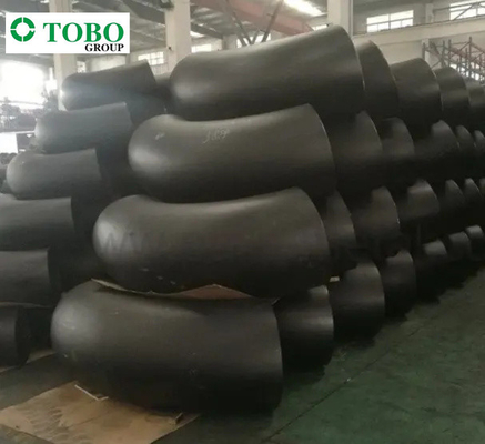 اتصالات جوشی لب به لب ASTM A234 WP91 فولاد آلیاژی بدون درز زانوهای لوله با شعاع بلند 90 درجه