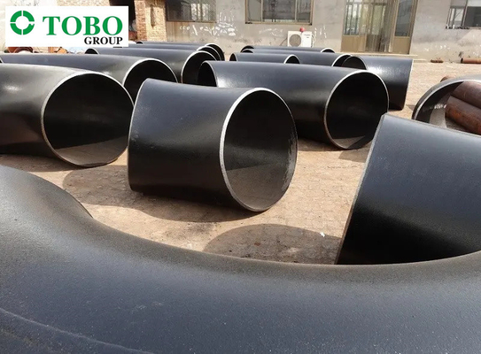 BUTT- ELBOW جوش داده شده 90D L/R SCHSTD ANSI B16.9 ASTM A234 WPB PIPEFITTING