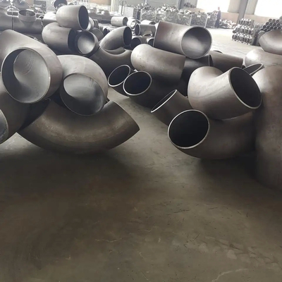 اتصالات لوله فولادی آلیاژی ASTM A234 WP22 لب به لب جوش داده شده زانوهای LR 90 درجه 1/2 اینچ SCH40