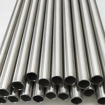 لوله آلیاژ تیتانیوم آنودیزه صاف ASTM B338 B861 B862 سازگار با دمای
