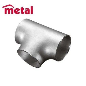 اتصالات جوش لب به لب Equal Tee A403 WP316 1 اینچی ASME B16.9 SCH10S - SCH160