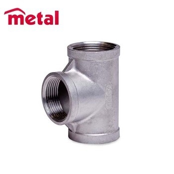 اتصالات جوش لب به لب فولادی ضد زنگ دوبلکس UNS S31803 سه راهی کاهش دهنده 3 X 2 ASME B16.9