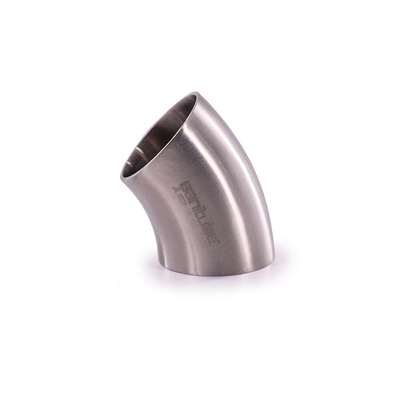 ANSI/ASME فولاد ضد زنگ فولاد کربن فولاد بُت جوشکاری آرنج قابل تنظیم اندازه ها و مواد درجه صنعتی