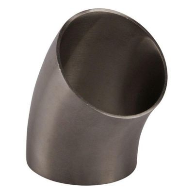 A234 WPB فولاد کربن بدون درز 90 ° 45 ° آرنج SCH80s ANSI B16.9 لوله نصب