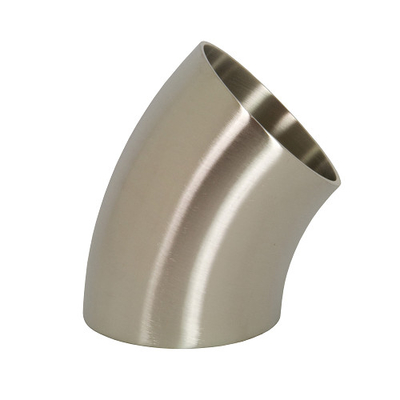 فلز نیکل آلیاژ اینکونل 600 45 درجه بُت جوش آرنج ASME B16.9 1 تا 24 اینچ نقره