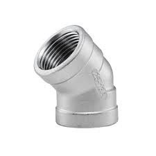 قطر کوتاه نارس گره دار 90°/45° آرنج ASME B16.9 لوله نصب شده