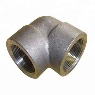آرنج 90 درجه 2&quot; 3000 6000 A105N A350LF2+N ASME B16.11 رشته تقلبی سوکت جوش SW آرنج