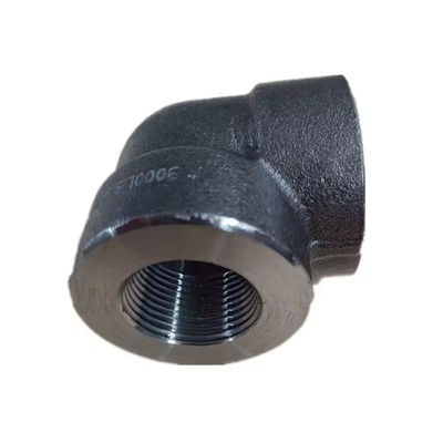 A234 WPB فولاد کربن بدون درز 90 ° 45 ° آرنج SCH80s ANSI B16.9 لوله نصب