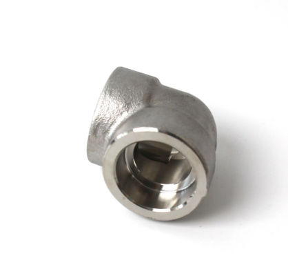 لوازم لوله های فولاد آلیاژ 90 درجه سوکت جوش آرنج A182F12 3" SCH60 LR برای اتصال