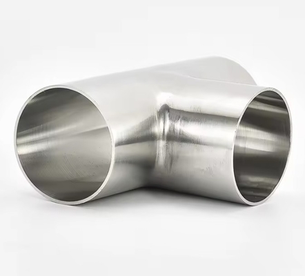فولاد ضد زنگ 304 تی 3 راه لوله لوازم جانبی BW ASME B16.9 SMLS 4&quot; SCH40S لوازم جانبی