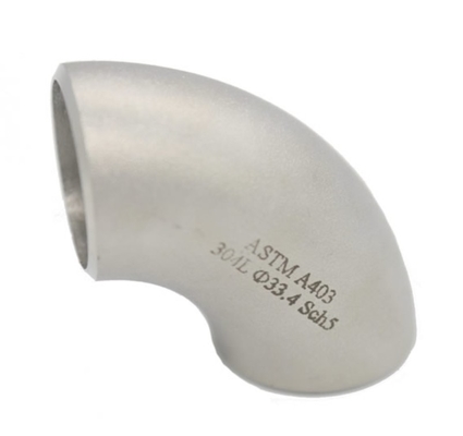 فلز آلیاژ نیکل با کیفیت بالا Inconel 600 45 درجه آرنج بُت جوش لوازم جانبی ASME B16.9 اندازه سفارشی