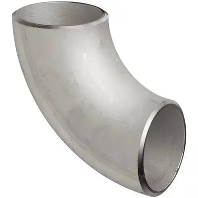 لوازم لوله فولادی آلیاژ نیکل 90 LR آرنج 6 "STD آلیاژ 625 Butt