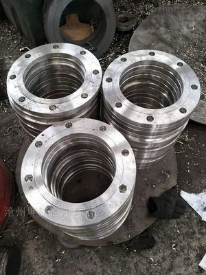 فلج های فولادی آلیاژ A182 F304/304L F316/316L B16.5 فلج فولادی جعل شده برای محیط های صنعتی مختلف