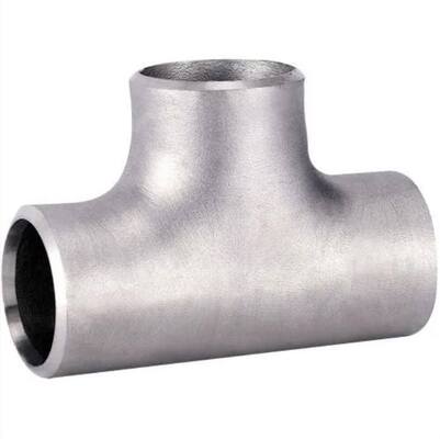 2'' ASME B16.9 316 فولاد ضد زنگ بدون درز برابر Tee، 2'' Butt Weld لوله نصب