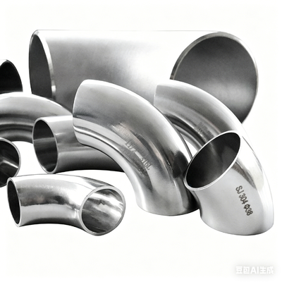 آستین فلز ضد زنگ 304 ، 90 درجه ، مناسب برای لوله کشی