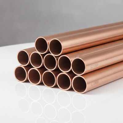 لوله مس نیکل C71500/C70600 با پرداخت پولیش و ابعاد سفارشی برای کاربردهای صنعتی