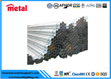 گلاس استاندارد SGCC لوله گالوانیزه داغ با 10.97mm دیوار اندازه های مختلف Spangle