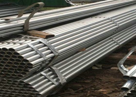 SCH80 لوله پوشش گالوانیزه با پایان های رشته ای لوله فولادی دوامدار ایده آل برای کاربردهای ساخت و ساز و لوله کشی