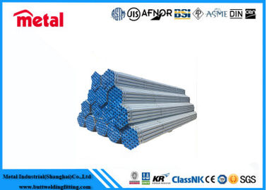 لوله گالوانیزه ای گالوانیزه ای ASTM A53 EN10219 EN10240 BS1139 JIS G3444 استاندارد ساختاری