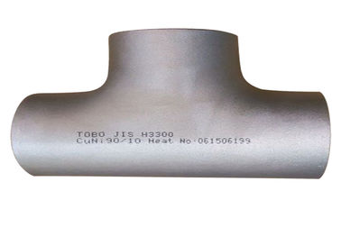 ASME B16.9 آلیاژ فولاد آلیاژی 650 اتصالات لوله بدون درز SCH10 Eaqul Tee