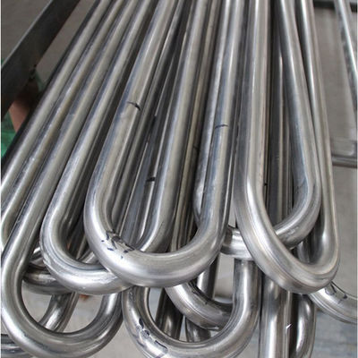 SCH40 دور لوله گالوانیزه U Fin خام روغن شده 1mm - 5mm
