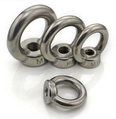 آجیل حلقه ای SS304 SS316 Marine Bow Lug مهره حلقه ای Hex Weld M6