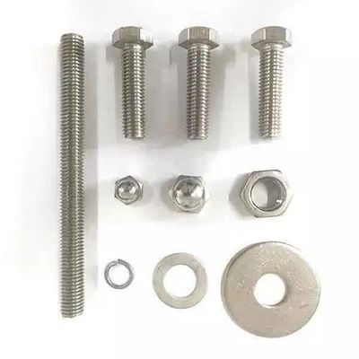 اتصالات لوله های فولادی آلیاژی گل میخ های A4-80 7/8 &quot;M64