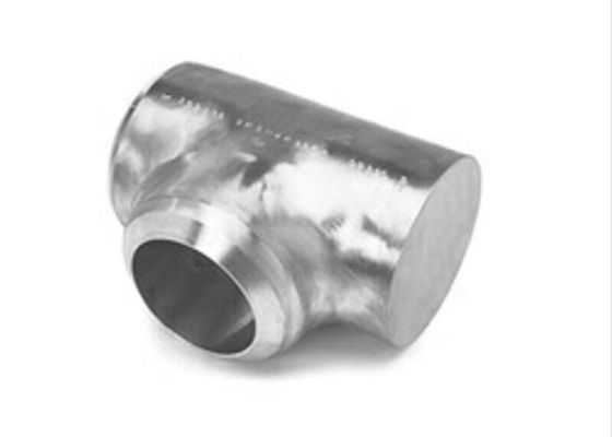 ASME B16.9 بُت جوش برابر / کاهش Tee اندازه های متغیر از NPS1/2 "-60" تحویل سریع کم MOQ مواد سفارشی مانند فولاد کربن فولاد ضد زنگ