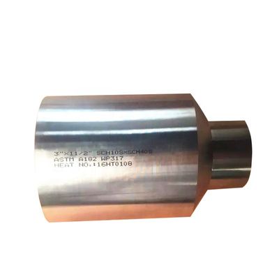 استیل بدون درز A182 WP317 SCH10SxSCH40S PBE Swage Nipple