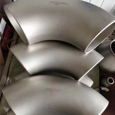 ASME B16.9 تیتانیوم درجه 2 Ti آرنج 90 درجه R-1.5d 60.3*2.77mm DN50 Sch10