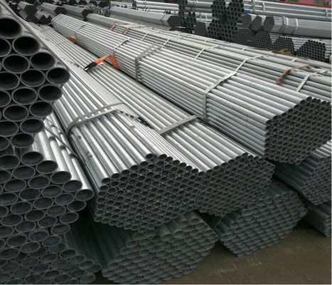 ERW لوله گالوانیزه داغ ASTM A53 استاندارد SCH80 برای ساخت و ساز لوله مایع حصار