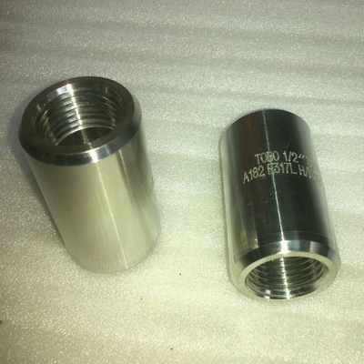 ANSI / ASME فولاد ضد زنگ فولاد کربن فولاد رشته ای اتصال اندازه های سفارشی & مواد درجه صنعتی