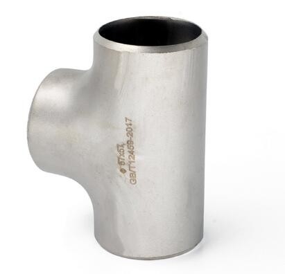 اتصالات جوش لب به لب N08020 ASME B16.9 سه راهی فولادی نیکل آلیاژی