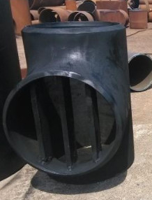 سه راهی میله ای آلیاژی 600 ASTM/UNSP N06600 OD 12 اینچ WT 4 میلی متری محیطی