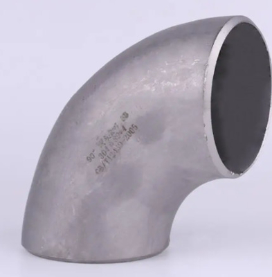 ASTM/UNS N02200 زانویی جوش لب به لب 90 درجه S/R DN80 اتصال لوله فولادی آلیاژی SCH80
