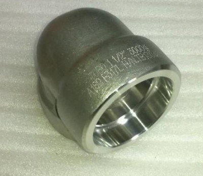 ASTM/UNS N02200 زانویی جوش لب به لب 90 درجه S/R DN80 اتصال لوله فولادی آلیاژی SCH80