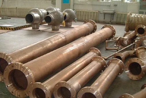 لوله های برنجی UNS C-27200 قرمز. 7,94 x 0,79 میلی‌متر سخت متوسط ​​طبق ASTM B-135 در میله‌های 5800 میلی‌متری