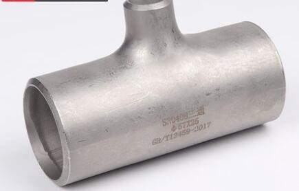 سه راهی صاف جوش لب به لب بدون درز 22*22 اینچ SCH-STD آلیاژ 400 ASTM/UNS N04400