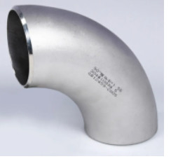 جوش لب به لب بدون درز زانویی شعاع 90 درجه 6 اینچ SCH-10S ASTM N08825 آلیاژ 825