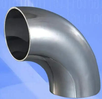 جوش لب به لب بدون درز زانویی شعاع 90 درجه 8 اینچ SCH-40 ASTM N08825 آلیاژ 825