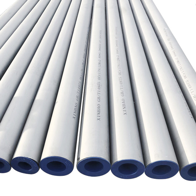 لوله گرد فولاد ضد زنگ بدون درز جوش لب به لب 8 اینچ ASTM ASME B36.19M A312