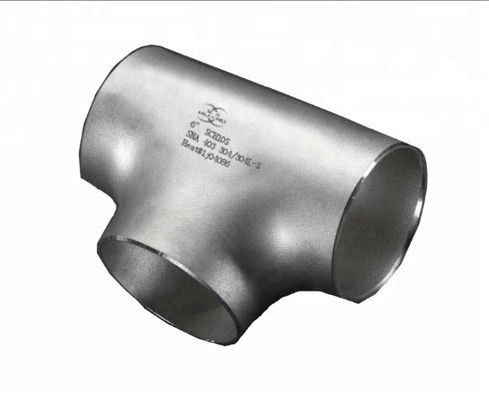 اتصالات لوله فولادی ضد زنگ Equal Tee Super Duplex A182 GR.F53 ASME B16.9