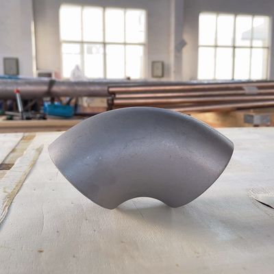 اتصالات لوله فولادی آلیاژی 90 EL، BW TO B16.9، EEMUA 146 SEC.1 4 اینچ WT=3 میلی متر Cuni 9010