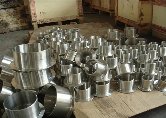 اتصالات لوله فولادی آلیاژ نیکل SCH80 نوع کوتاه انتهایی خرد Monel400 اندازه سفارشی