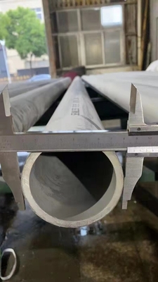 لوله بدون درز سوپر دوبلکس PE 8 اینچ SCH80 ASME B36.10M UNS S32750 لوله فولادی آلیاژی