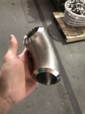 اتصالات جوش لب به لب 90 LR SMLS زانویی 5 اینچ STD C276 اتصالات لوله فولادی نیکل آلیاژی