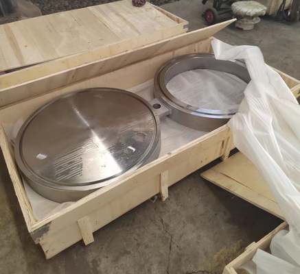 اتصالات لوله ضد زنگ شکل 8 فلنج کور کلاس600 DN200 A182 درجه F347 اتصالات فورج شده