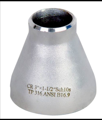 اتصالات جوش لب به لب UNS S31803 کاهنده متحدالمرکز SCH10 1 X 1/2 ASME B16.9